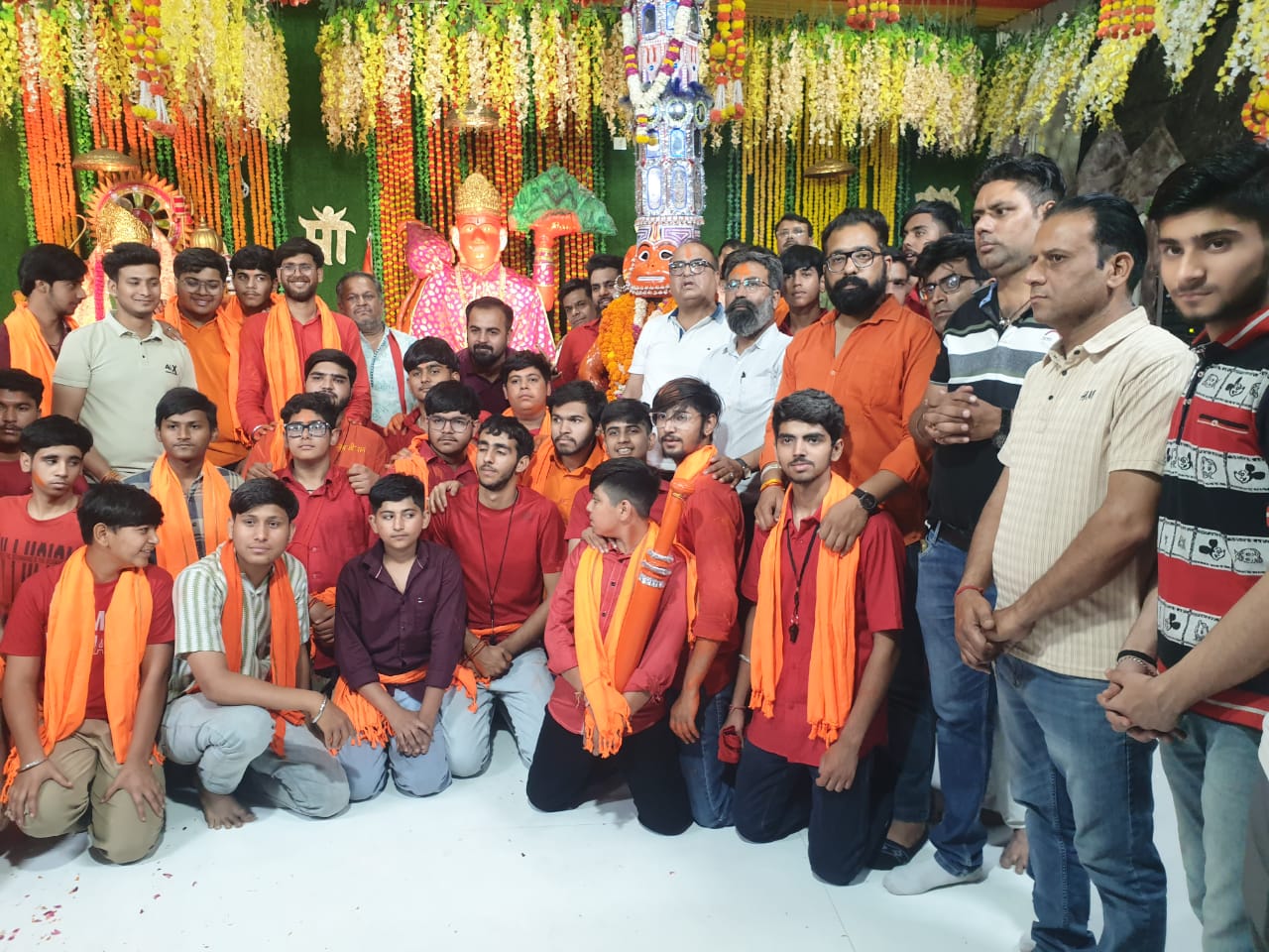 श्री हनुमान जन्मोत्सव पर निकाली शोभायात्रा, जगह-जगह हुआ भव्य स्वागत